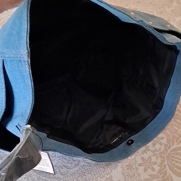 Victoria's Secret Denim Blue Tote - Picture 3 of 5